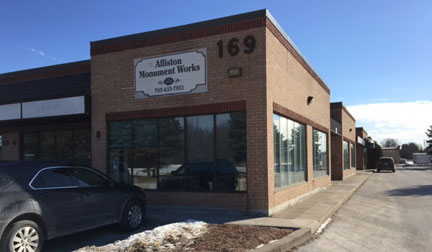 Alliston Monument Works historic building